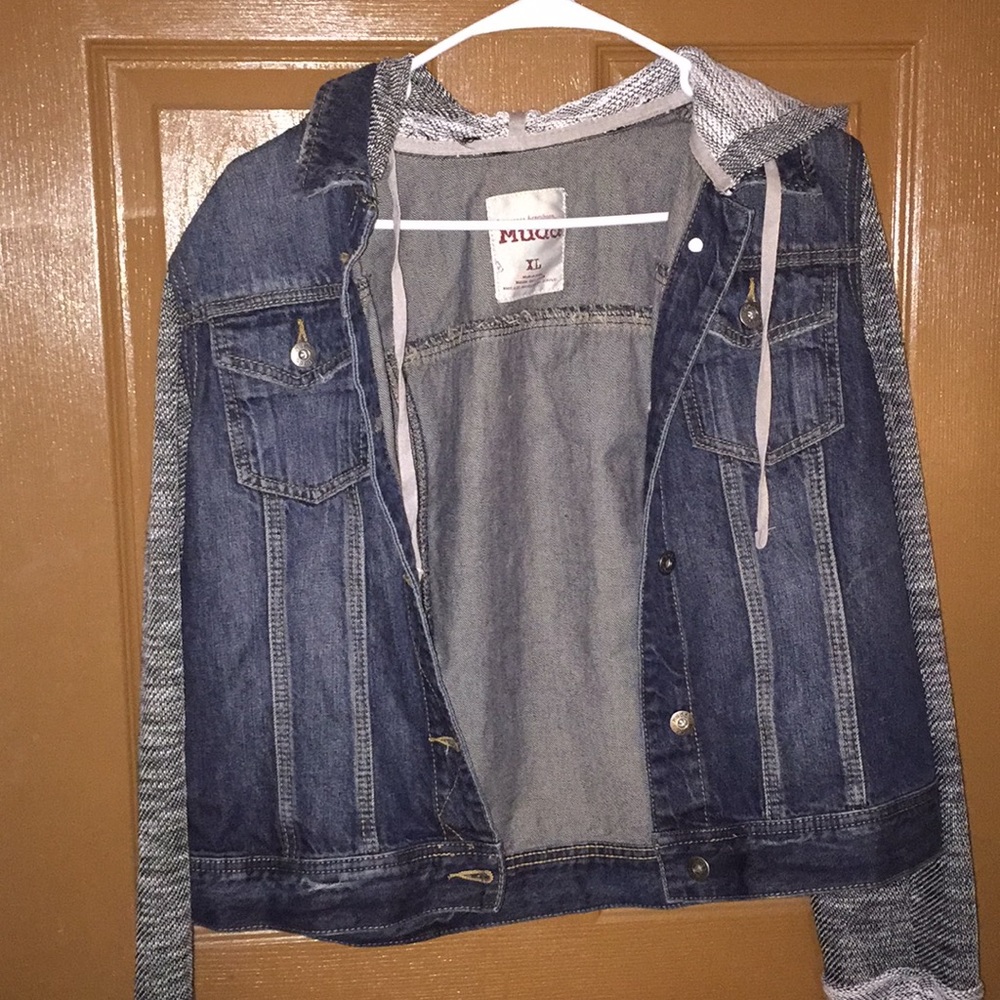 Jean jacket Hoodie